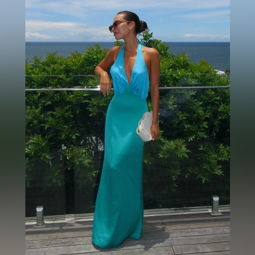 The Wolf Gang Oahu Slip Dress